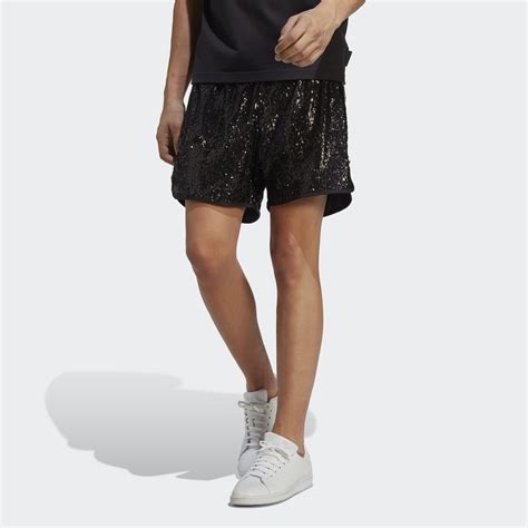 adidas sequin shorts